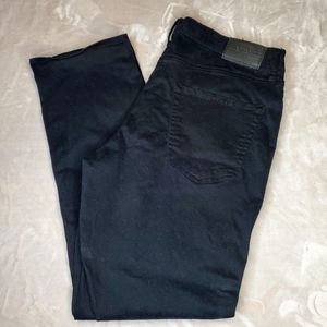 NWOT Mens Lucky Brand Black pants size 34x30 Never work. Perfect condition.